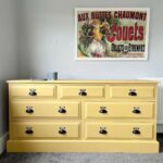 horčicová kriedová farba frencich hot as mustard