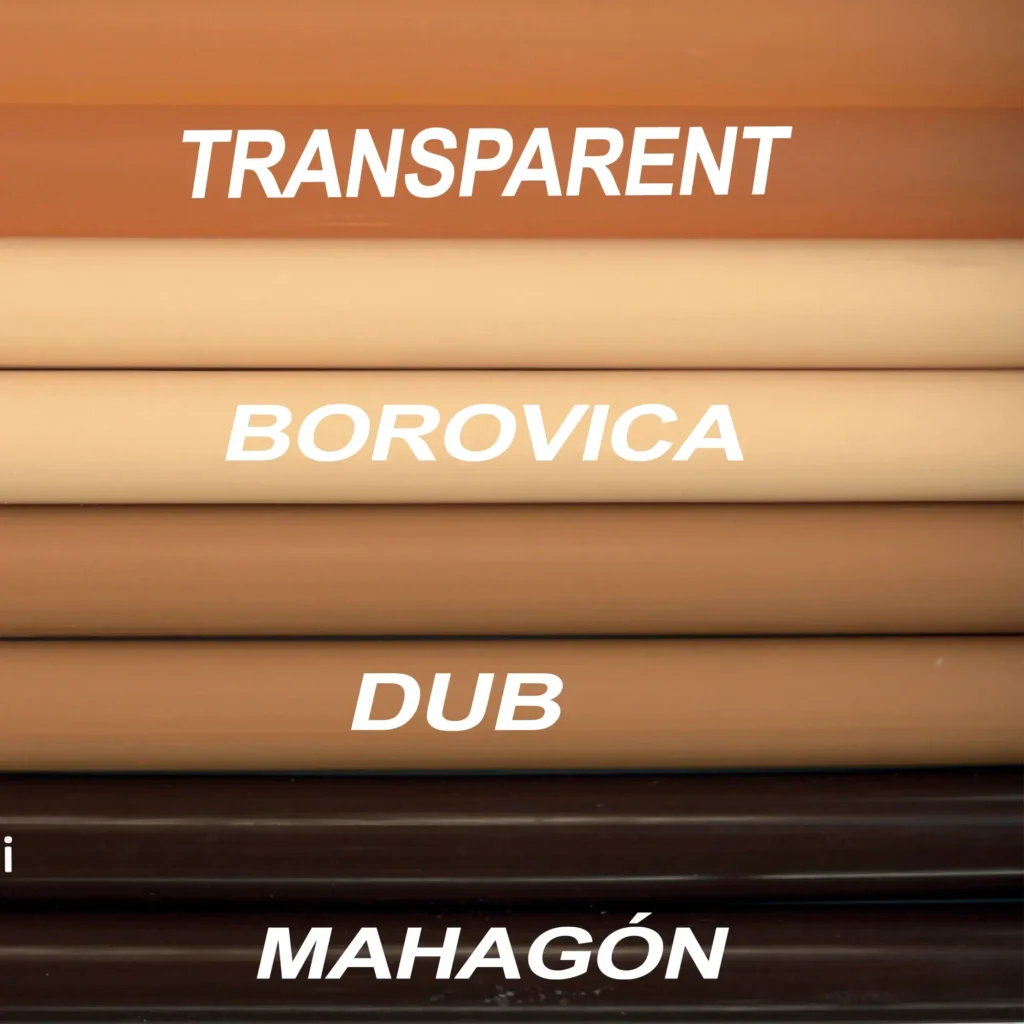 Polyamidové tyčinky Thermelt Knot Filler v transparentnom, borovicovom, dubovom a mahagónovom odtieni - Dubu.sk - verní kvalite