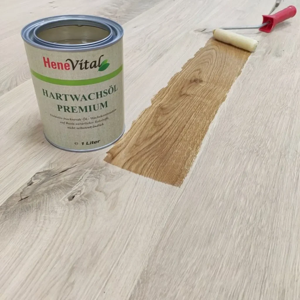 Tvrdý voskový olej na drevo HeneVital Hartwachsol Premium