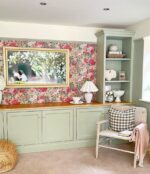 pistáciová kriedová farba na drevo wise old sage