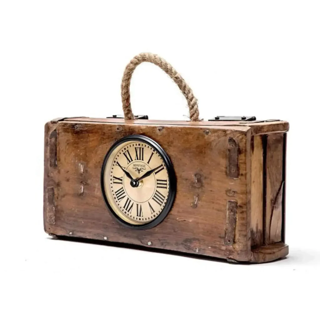 Upcycle drevené hodiny s rímskymi číslicami - Dubu.sk - verní kvalite