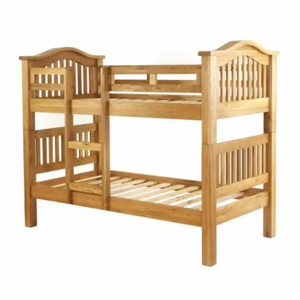 Detská poschodová posteľ z dubu - Dubu.sk - nábytok z masívu