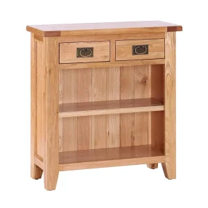 Knihovnička so zásuvkami a policami - Dubu.sk - nábytok z masívu