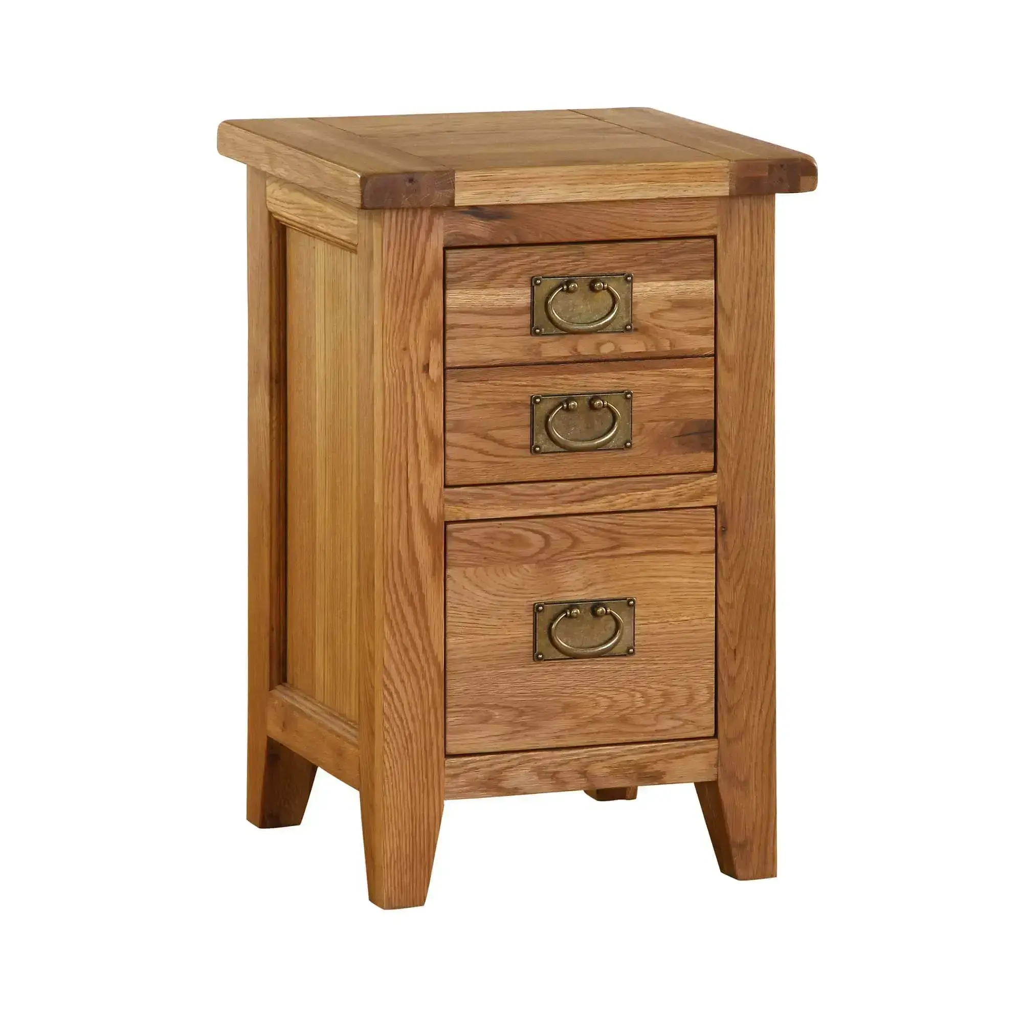 Drevený nočný stolík s 2 zásuvkami - Dubu.sk - nábytok z masívu