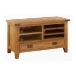 TV skrinka so zásuvkou a poličkami 1100x500x650