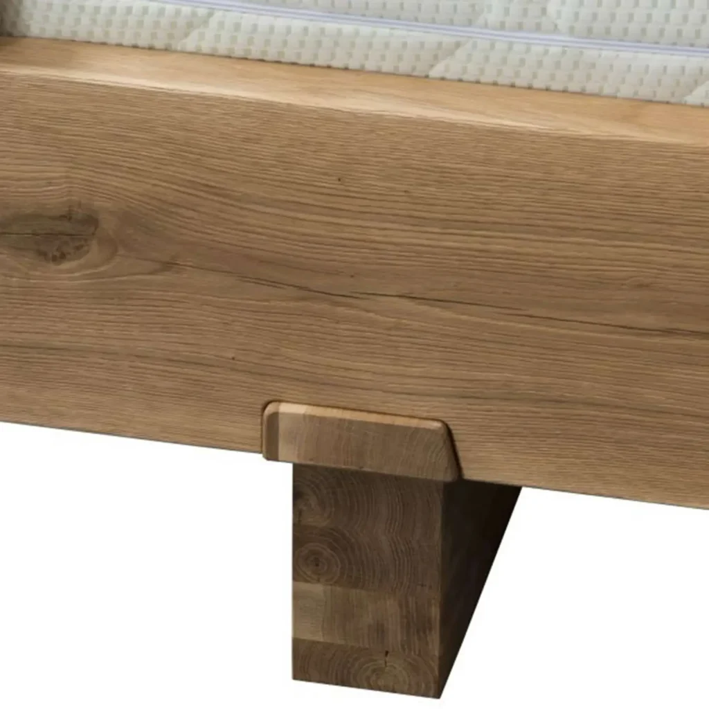 Levitujúca manželská moderná posteľ z masívu s 10 ročnou zárukou