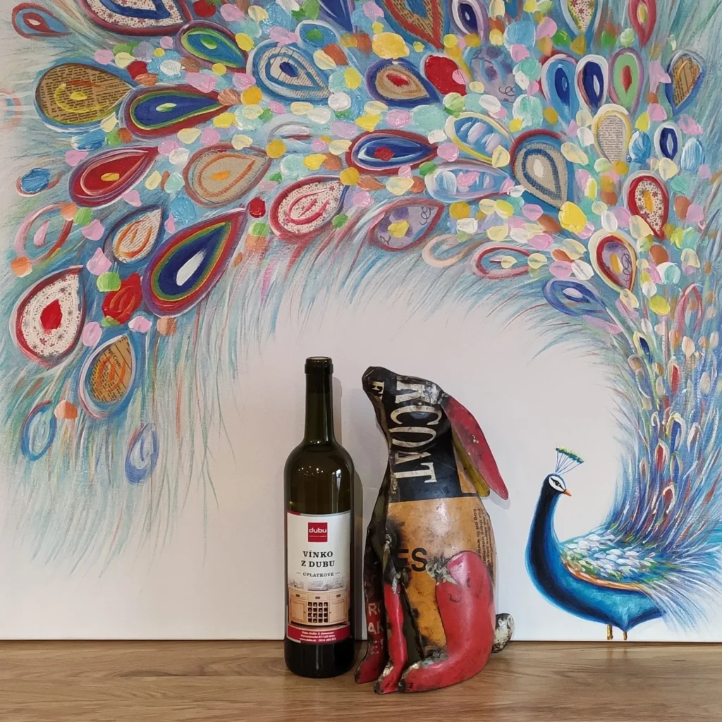 Sediaci kovový zajac MH4981