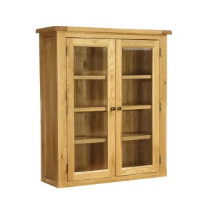 Drevená pol-vitrína - Dubu.sk - nábytok z masívu