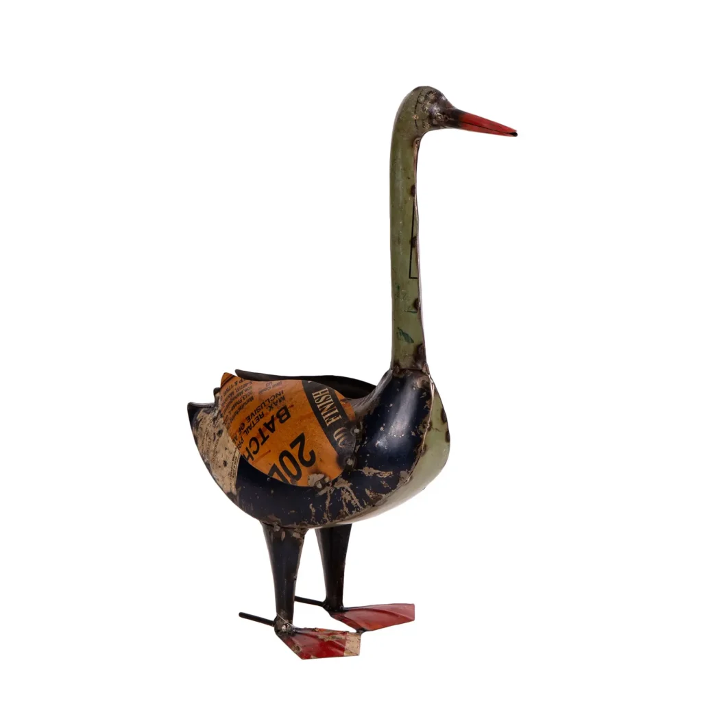 Upcycle kačička z kovu - Dubu.sk - verní kvalite