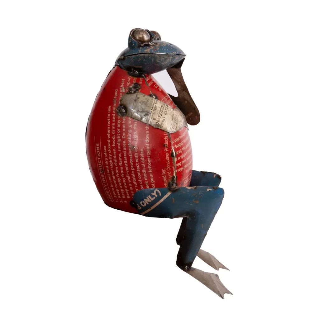 Upcycle premýšľajúca žaba - Dubu.sk - verní kvalite