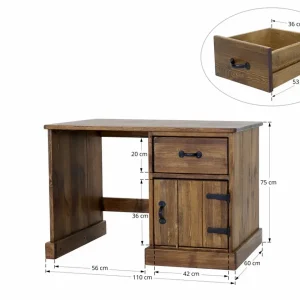 dreveny pracovny stol pre deti rozmery