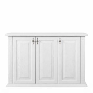 biela komoda v štýle provens