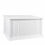 Biely dubový stôl do pracovne, 170x73x76 cm