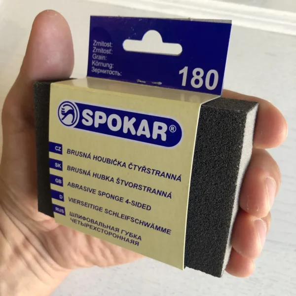 Kocka na brúsenie dreva Spokar 180