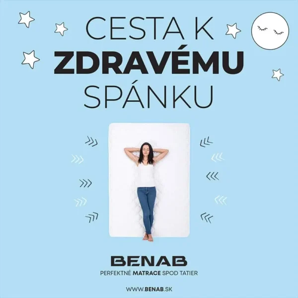 Cesta k zdravému spánku s matracmi od značky Benab