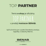 Top partner v predaji matracov Benab