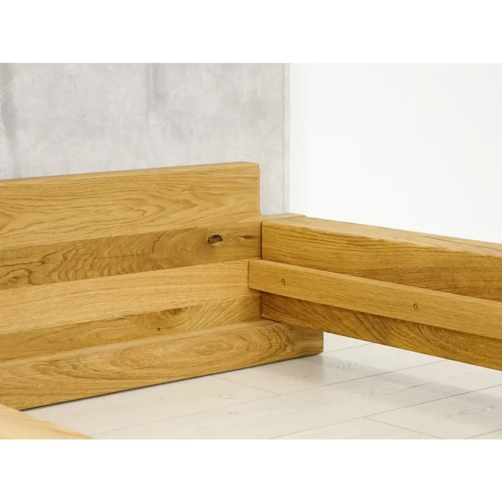 kvalitna tramova postel dub rustik