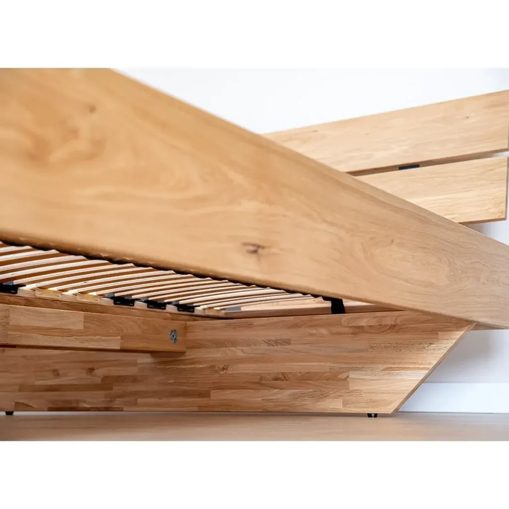 levitujúca postel moderna dub masiv