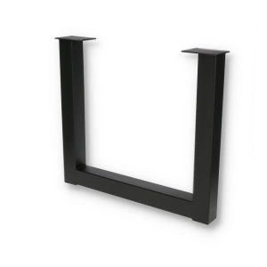 kovová podnož stola v tvare u