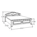 rozmery posteke 200x200