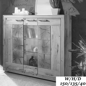 Sekretár z masívneho dreva