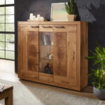 Masívny sekretár z dreva