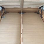 Úložný priestor pre dvojlôžkovú posteľ