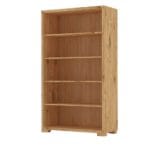 široká knižnica do obývačky