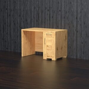 dubový pracovný stôl