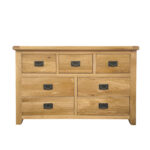 drevená komoda so 7 zásuvkami