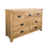 drevená masívna komoda - bieliznik