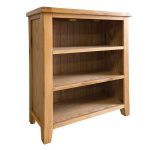 Nízka dubová knihovníčka, 85x35x90 cm