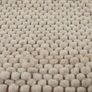 PLAIN vlnený koberec Cream