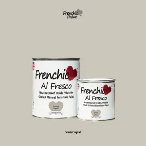 Exteriérová kriedová farba vhodná aj do interiéru Frenchic Al Fresco Smoke Signal