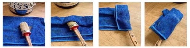 starostlivost o stetce medzi vrstvami pri malovani kriedovymi farbami