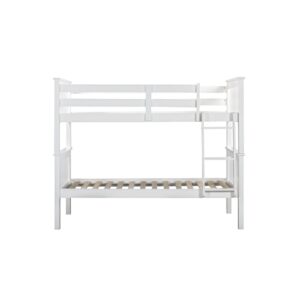 dvojposchodová drevená postel