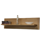 drevené police na stenu z masívu