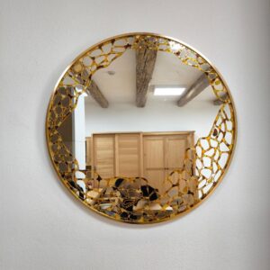 okrúhle guľaté zrkadlo