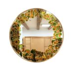 zrkadlo okrúhle na stenu