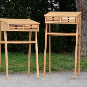 vysoký a nízky rečnícky pult z masívu Sixay SIXtematic