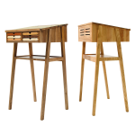 Rečnícky pult z masívu SIXtematic, 64x49x110 cm