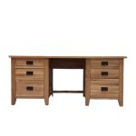 Kancelársky drevený stôl z masívu, 180x75x77 cm