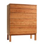 Drevená komoda - bielizník SOLID, 78x40x105 cm