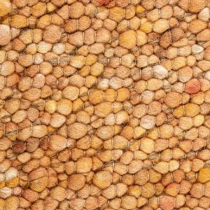 HILL vlnený koberec Pumpkin