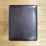 čalúnenie drevenej dubovej taburetka