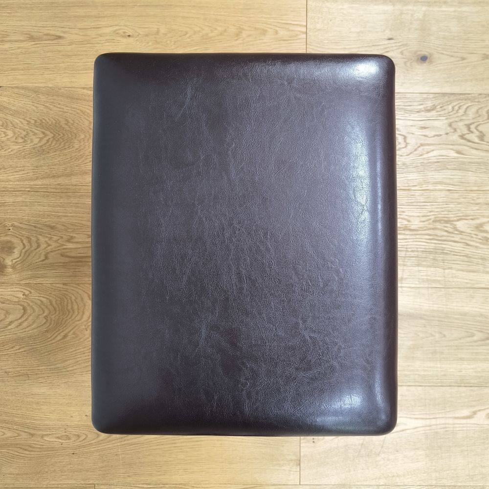 SAVMS-T-01 čalúnenie drevenej dubovej taburetka