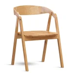 Jedálenské kreslo s podrúčkami GURU, 56x57x79 cm