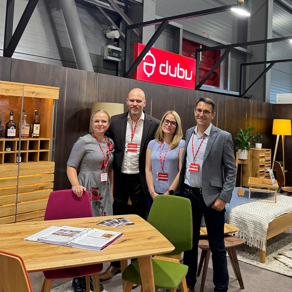 Vystavy nabytku, team DUBU, expo