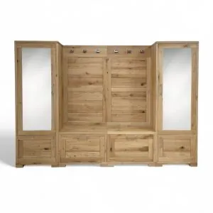 Predsieňová zostava z masívneho dubu