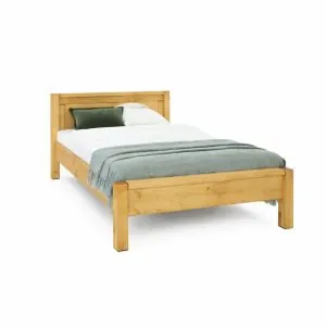 Jednolôžko drevená postel 90x200 z masivu borovica